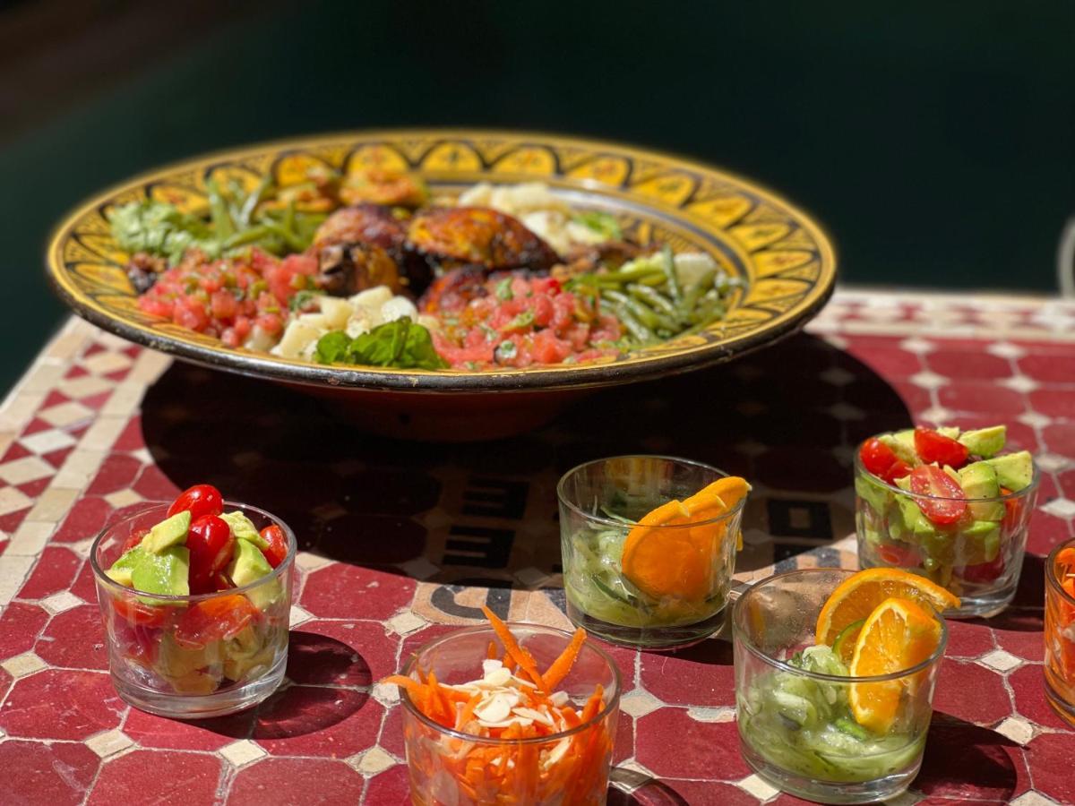 Riad La Porte Rouge By La Siredrah Marrakesh Bagian luar foto