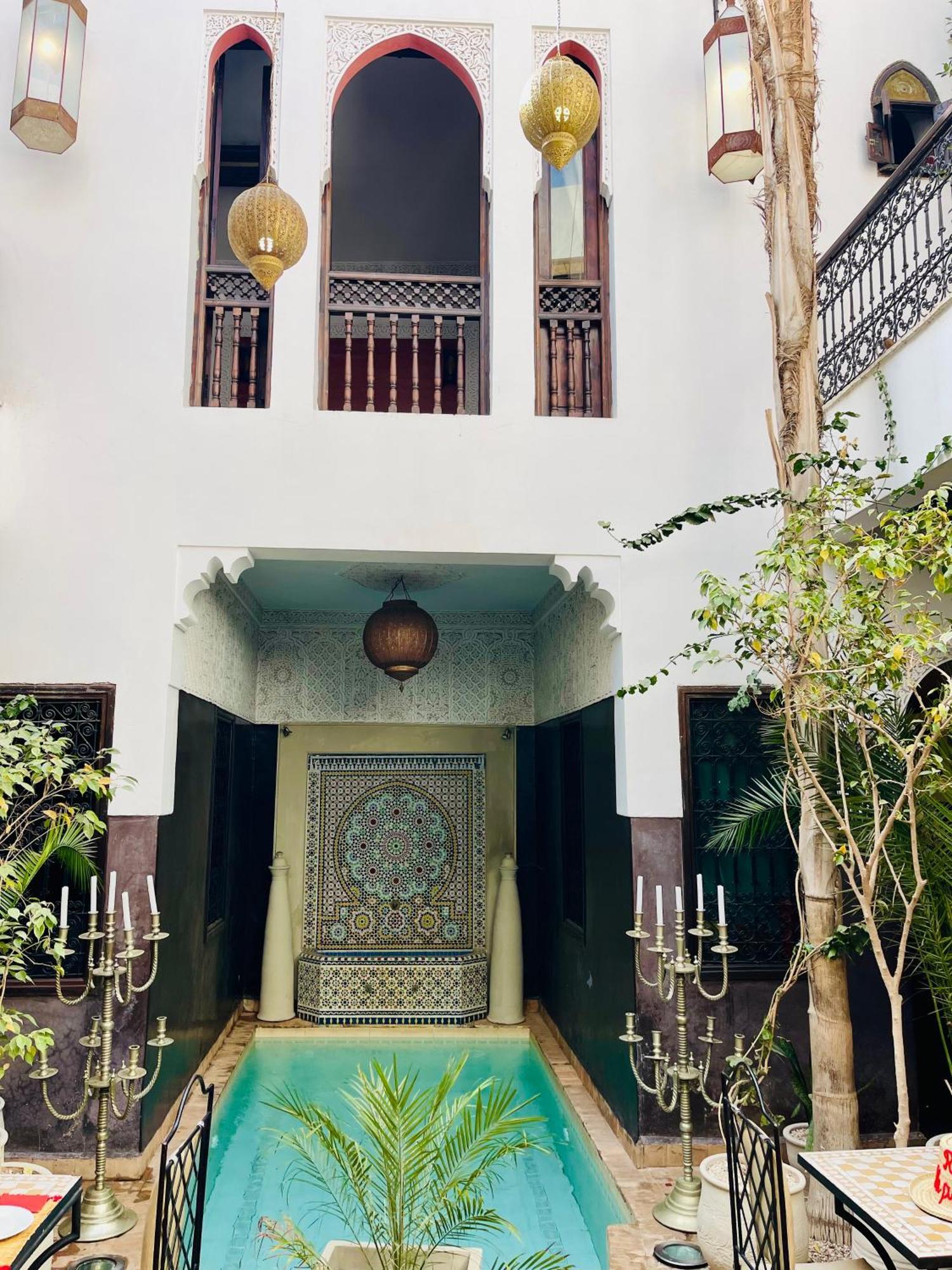 Riad La Porte Rouge By La Siredrah Marrakesh Bagian luar foto