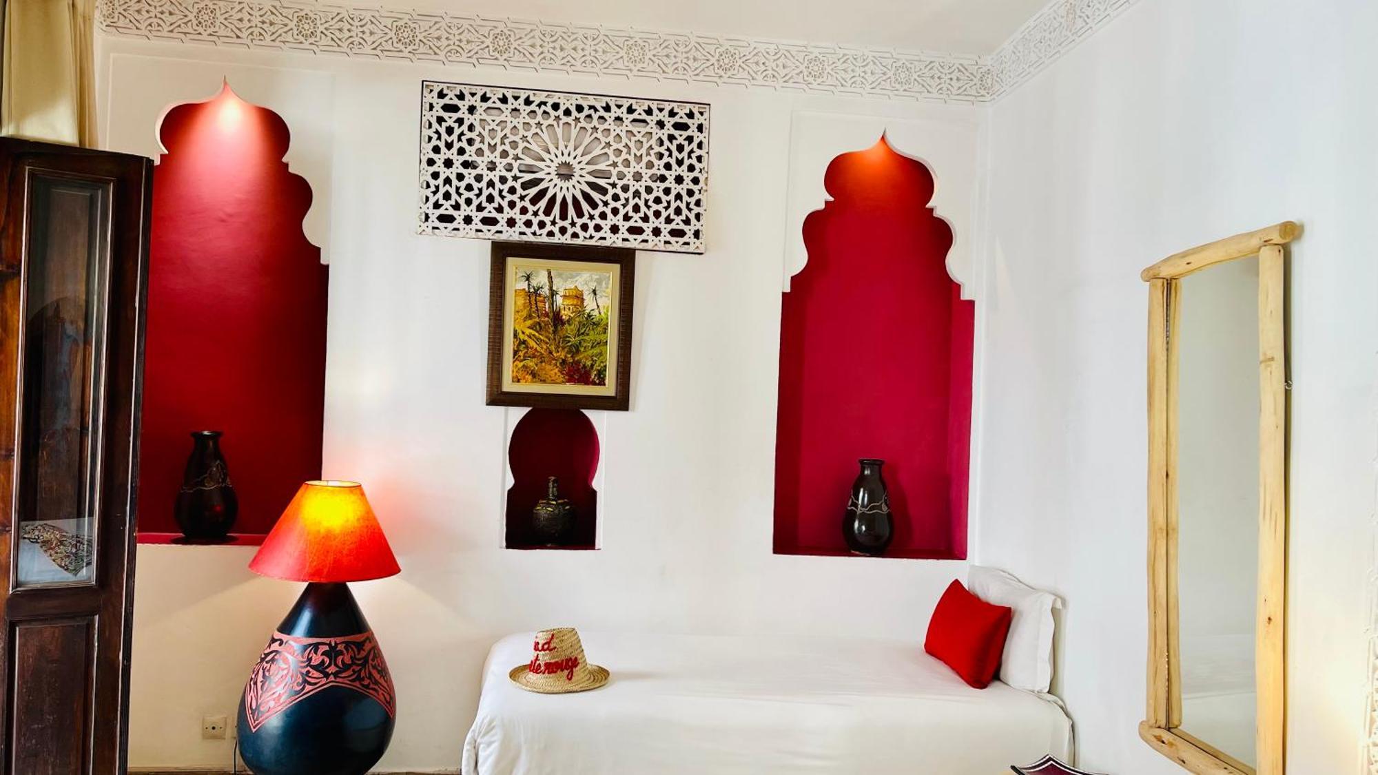 Riad La Porte Rouge By La Siredrah Marrakesh Bagian luar foto
