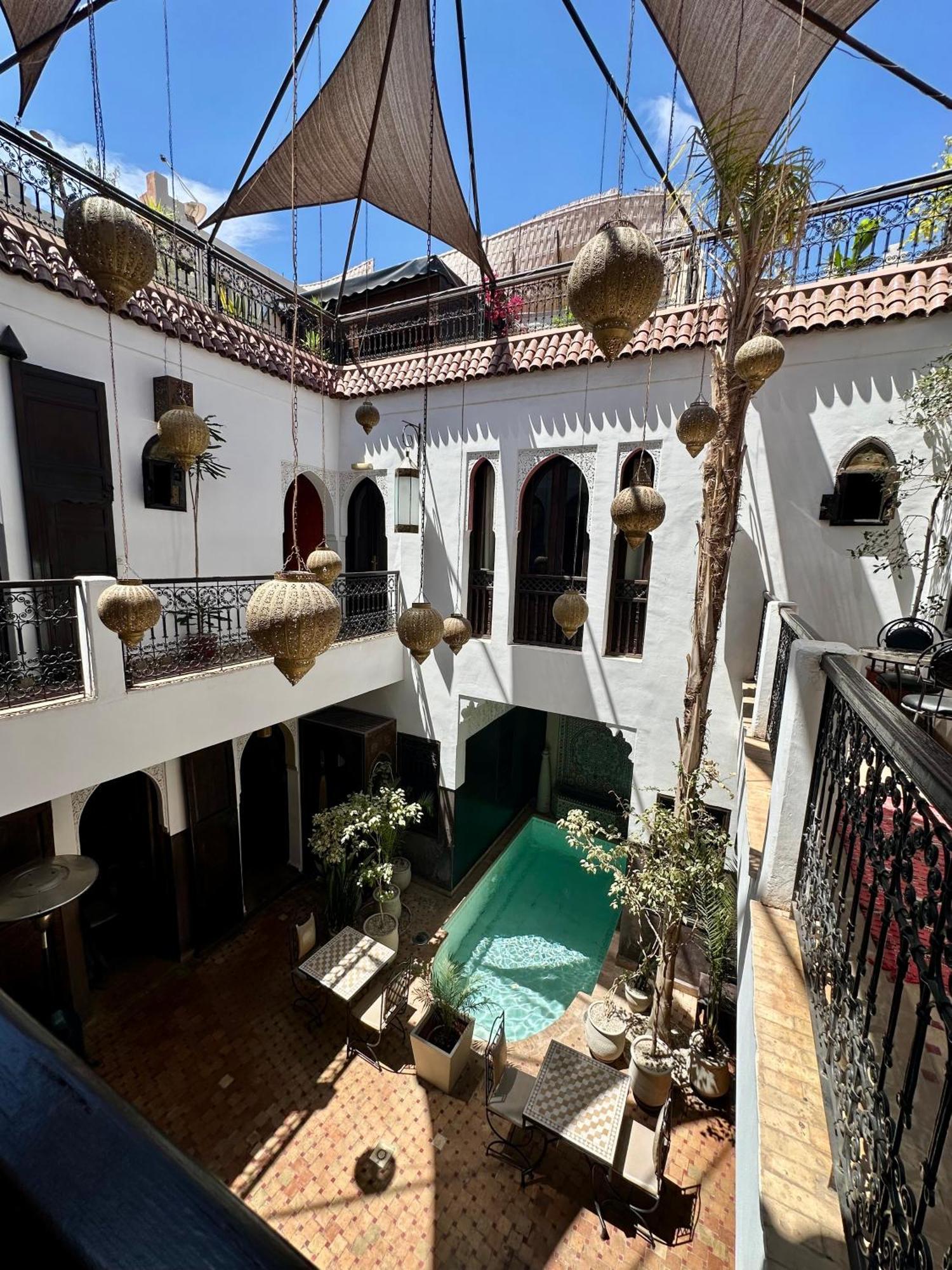 Riad La Porte Rouge By La Siredrah Marrakesh Bagian luar foto